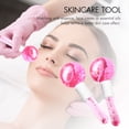 thumbnail image 2 of Graflsoa Globes Faciaux en Glace Roses pour le Rajeunissement de la Peau, la Minimisation des Pores et la Thérapie Anti-âge, 2 of 6