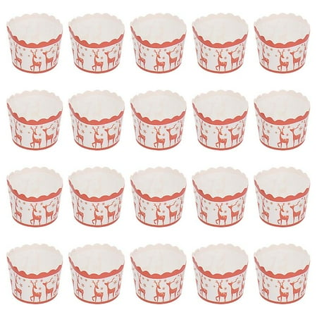 

100pcs Christmas Disposable Cups