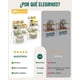 thumbnail image 3 of Estante Acrílico para Especias, Juego de 4 Organizador de Armarios, Especiero de Cocina, Organizador Cocina, Apilable, Estante para Encimera o Gabinete, Soporte de Especias para Despensa, 3 of 9