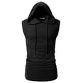 thumbnail image 3 of H2H Men's Casual Comfortable Fit Hoodie Tank Tops Sleeveless Active Summer Shirts (CMTTK028), 3 of 6