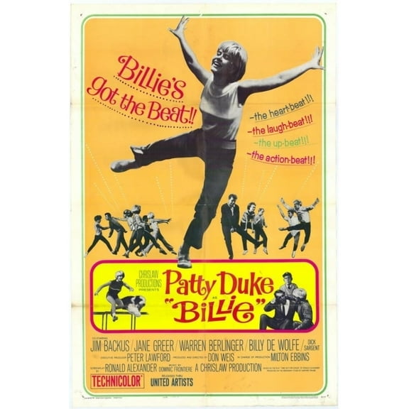 Posterazzi MOVCH7235 Billie Movie Poster - 27 x 40 in.