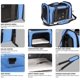thumbnail image 5 of Transportines para gatos Transportín para perros Transportín para mascotas para gatos pequeños medianos Perros Cachorros de 15 libras, Transportín para perros pequeño aprobado por la aerolínea Tsa Lad Afortunado Sencillez, 5 of 5