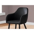 thumbnail image 4 of Monarch Specialties Dining Chair, Set Of 2, Side, Upholstered, Kitchen, Black PU, 33" H, Indoor, 4 of 6