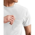 thumbnail image 2 of Hanes Essentials Men's Short Sleeve Pocket T-Shirt, 100% Cotton&nbsp;, 2 of 5