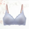 thumbnail image 2 of Soutien-gorge Sans Couture Mince pour Femmes Confortable et Non Contraignant Sans Anneau Sensation Confortable, 2 of 3
