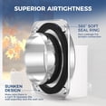 thumbnail image 3 of ALORAIR Magnetic Dryer Vent Connector Kit | DV180 Airtight Seal Dryer Vents Coupling | Easy to Clean Quick Connector Including 4 inch Duct Hose and 2 Clamps, 3 of 10