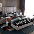 thumbnail image 1 of Erosebridal Teens Racing Car Sheet Set Twin,Extreme Sports Bedding Sets Twin Size,Fast Car Decor,Breathable,3pcs, 1 of 7