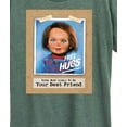 thumbnail image 3 of Chucky - Voted Most Likely Your Best Friend - Women's Short Sleeve Graphic T-Shirt, 3 of 5