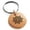 Rose, variant on Stainless Steel Celtic Star Knot Engraved Small Medallion Circle Charm Keychain Keyring