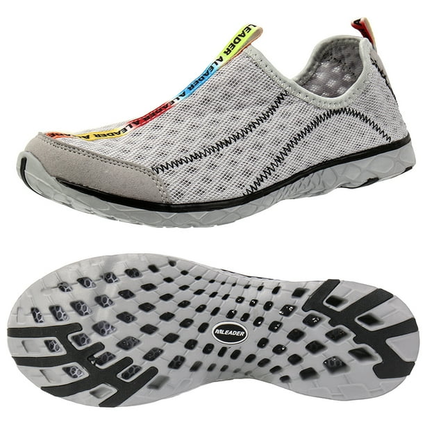 Aleader - Aleader Men's Slip On Aqua Water Shoes - Walmart.com ...