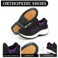 thumbnail image 5 of HeaCare New Comfort Wear Orthowear Shoes for Women, Fashion Comfortwear Ortho Shoes for Women Plantar Fasciitis Comfortable Air Cushion Ortho Breathable Stretch Cushion, 5 of 15