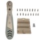 thumbnail image 2 of Destornillador De ángulo Recto, Mango De Silicona 19 En 1, Juego De Puntas De Destornillador De Trinquete De 36 Dientes Para Mantenimiento, 2 of 7