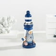 thumbnail image 2 of FeiFu Mini Lighthouses Decor, Handcrafted Wooden Miniature Lighthouses Model, Mediterranean Style Ornament, Nautical Tabletop Light House Decorations for Home, 2 of 5