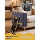 thumbnail image 2 of Tapete rascador para Gatos de 78.7" x 15.8", Autoadhesivo y Recortable, Ideal para Muebles, sofás o Paredes, y con Almohadillas de Repuesto para rascadores (Gris Oscuro), 2 of 7