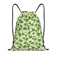 thumbnail image 1 of Saiise Cartoon Frogs Pattern Sports Drawstring Backpack - String Swim Gym Bag with Wet Proof Pocket for Women&Men-Small, 1 of 6
