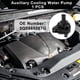 thumbnail image 2 of Bomba de agua de enfriamiento auxiliar para Audi A3 Sportback (8VA, 8VF) 1.4 TSI 2013-2025 No.5Q0965567G Bomba de refrigerante auxiliar 1 Pc, 2 of 6