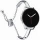 thumbnail image 1 of wonima44 Stainless Steel Band Compatible with Samsung Galaxy Watch 7 6 5 4 40mm 44mm/Watch 6 Classic 43mm 47mm/Watch 4 Classic 42mm 46mm/Watch 5 Pro 45mm, Slim Minimalism Bangle Bracelet for Women, 1 of 1