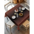 thumbnail image 6 of Red Black Ombre Table Cloth, Modern Gradient Abstract Art Waterproof Tablecloth for Square Tables, Reusable Washable Fabric Table Cover for Restaurant Kitchen Dining Tables 54"x54", 6 of 6