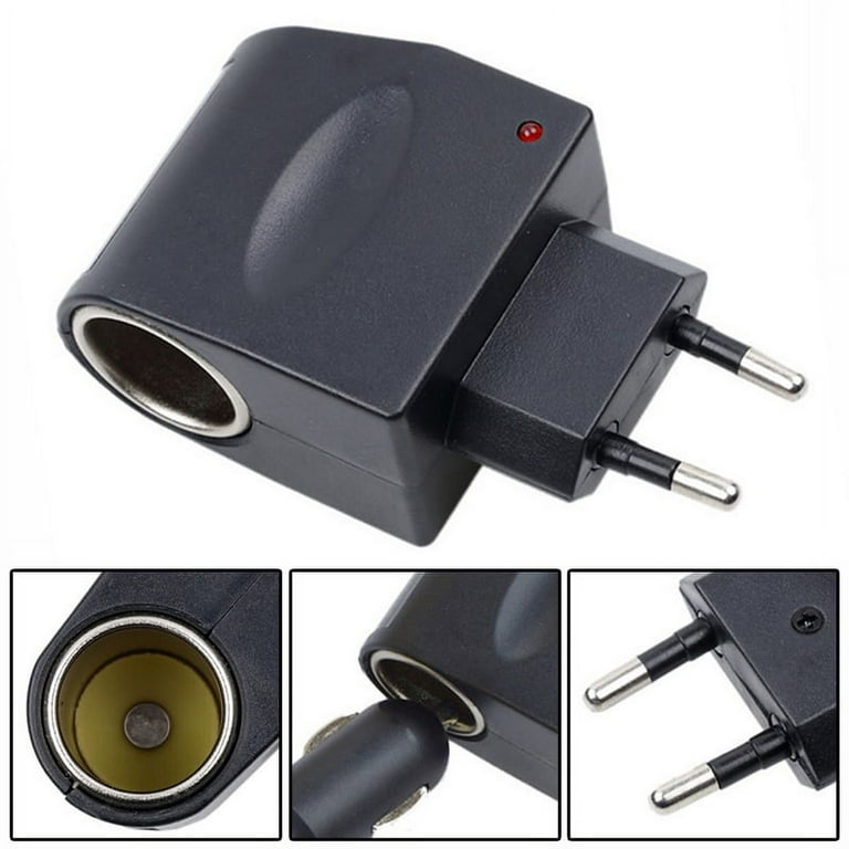 Car Plug Adapter AC DC Power Socket Cigarette lighter 220 V 12V-w_ L7Y1 