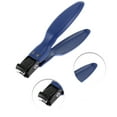 thumbnail image 3 of Unique Bargains 1 Pc Portable Wide Opening Nail Clipper for Women for Men Blue, 3 of 7