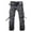Grey, variant on jsaierl Men's Solid Cargo Pants Loose Fit Outdoor Combat Straight Pant Tactics Hiking Cargo Trousers with Multi Pockets Fashion Hippie Regular Fit Fall Winter Outdoor Casual Long Pants