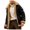 Black, variant on Vedolay Men Jackets for Winter Long Sleeve Cardigan Open Front Button Down Loose Jackets Clothes Khaki,L