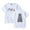 White, variant on Stray Kids Unisex retro fashionable casual short sleeved T-shirt top for street wear
