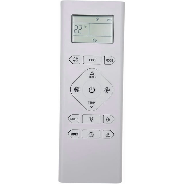 RCH-RXY1-0 Nouvelle Télécommande de Remplacement Compatible avec Climatiseur Hisense Ballu