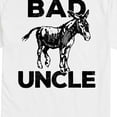 thumbnail image 3 of Instant Message - Bad A-s Uncle - Men's Short Sleeve Graphic T-Shirt, 3 of 6