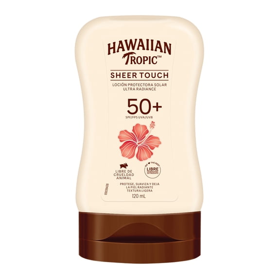 Protector Solar Hawaiian Tropic Sheer Touch FPS 50+ ultra radiance 120 ml
