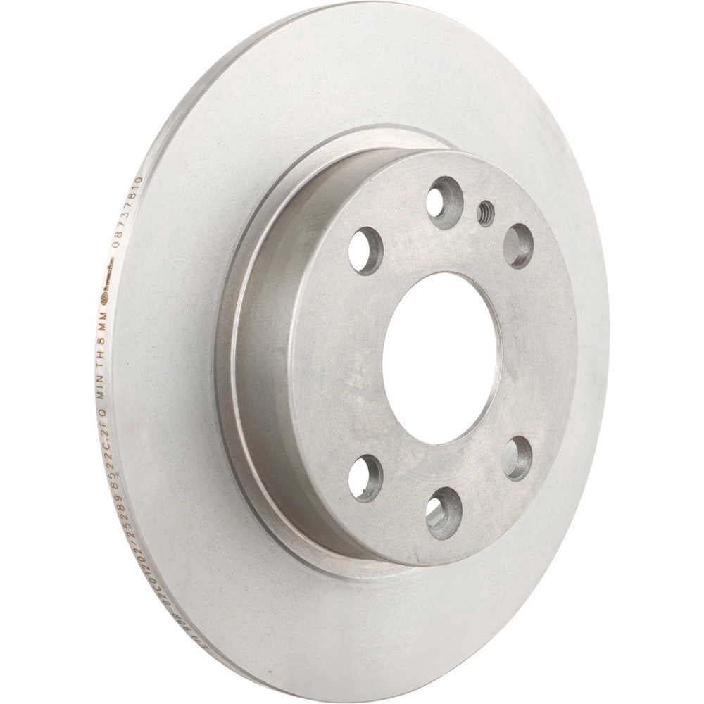 Brembo 08.7378.10 BRAKE ROTORS Fits select: 1990-1993 MAZDA MX-5 MIATA