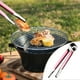 thumbnail image 5 of Stainless Steel Bbq Food Clips 25.5cm Barbecue Tongs Heavy Duty Grilling Accessories for Outdoor Cooking and Camping, Ukhbmc, 5 of 6