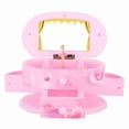 thumbnail image 1 of Caja de música con forma de corazón de bailarina, joyero con espejo para niñas (rosa), 1 of 14