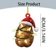 thumbnail image 3 of Lssam Fruit Christmas Ornaments Set, Mini Potato & Food Theme Tree Decor, Fun Holiday Gifts for Winter Home & Party Favors, 3 of 8