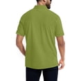 thumbnail image 4 of JXMVOJ Men's Summer Tactical Sports Shirt, 100% Polyester Quick-Dry Breathable Short Sleeve Tops for Outdoor, Fishing, Gym, Casual Daily Wear, 4 of 7