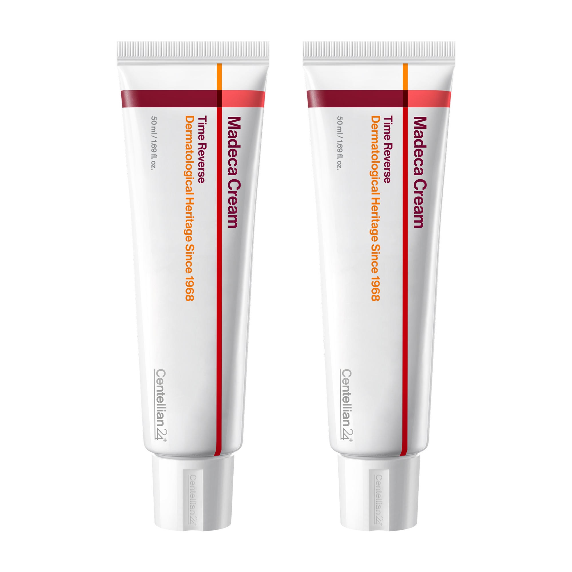 Centellian 24 Madeca Cream Time Reverse (Season 7) 1.69 fl oz (2pcs) – Korean Skincare, Facial Moisturizer for Hydration, Wrinkles & Firming