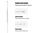 thumbnail image 3 of Ear Pick Ear Wax Removal Stainless Steel Tool Stainless Steel Ear Curette Earwax Remove Tools, 3 of 9