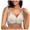 Grey, variant on Women Solid Maternity Open Button Breastfeeding Bra Pulls up Sag Feeding Comfort Thin Bra Women Bras Beige XXXL