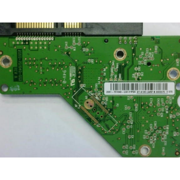 WD5000AAKS-75V0A0, 2061-701640-L02 01PD3, WD SATA 3.5 PCB