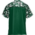 thumbnail image 3 of Men's GameDay Greats Green Hawaii Rainbow Warriors Football Jersey, 3 of 4