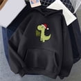 thumbnail image 2 of WZXFASHION Chandail à Capuche de Noël Mignon pour Femmes Automne Hiver avec Poche jusqu'à 50 % de Réduction, 2 of 3