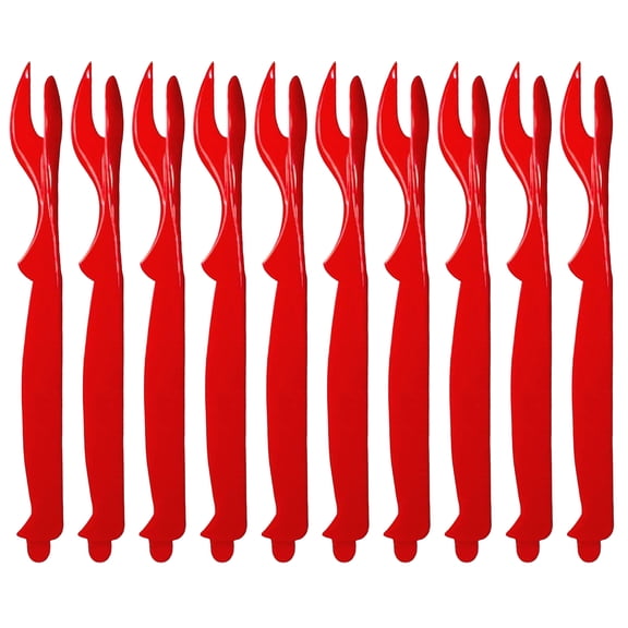 Shoreew 10Pcs Crab Legs Cracker Efficient Seafood Preparation Compact Lobster Crawfish Prawns Shrimp Cracker Easy Opener Shellfish Pick Seafood Tool