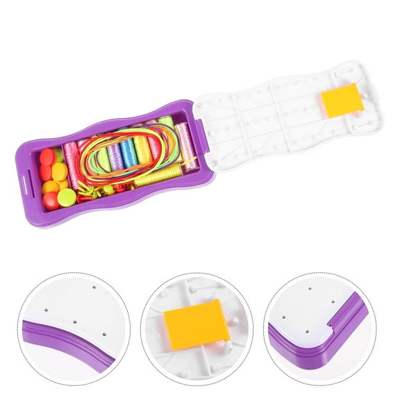 GOOHOCHY Lanyards Weaving Tool Braider Set 23.50X11.00X3.00CM