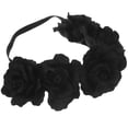 thumbnail image 4 of Bandeau avec Guirlande de Roses pour Femmes Design Élégant Confortable Gestion des Cheveux, 4 of 9