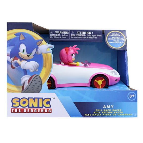 Sonic the Hedgehog Pull Back Racer | Amy Rose