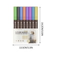 thumbnail image 4 of ViHome Summer 65% off Clearance!Double Line Outline Markers Marker Pens For Highlighting Pens Painting Glitter Pens For Guest Books 8ml on Clearance!, 4 of 4