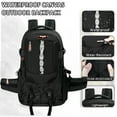 thumbnail image 3 of Travel Backpack for Men and Women Water Resistant Multi-Pocket Backpack with Chest Straps for Daily Commute, Climbing, Hiking & Short Trips, Black, 8603, 3 of 6
