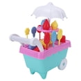 thumbnail image 4 of Jouet de Jeu de Simulation, Mini Chariot de Bonbons à la Crème Glacée Simulation Chariot de Bonbons à la Crème Glacée Jouet Éducatif Assemblage, pour Jeu de Rôle Enfant de Plus de 3 Ans Sans Musique Légère, 4 of 8