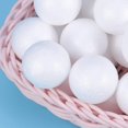 thumbnail image 3 of 100Pcs Foam Craft Balls Smooth Styrofoam Balls Round Polystyrene Balls DIY Modeling Art Projects Christmas Decorations (Solid 3cm), 3 of 8