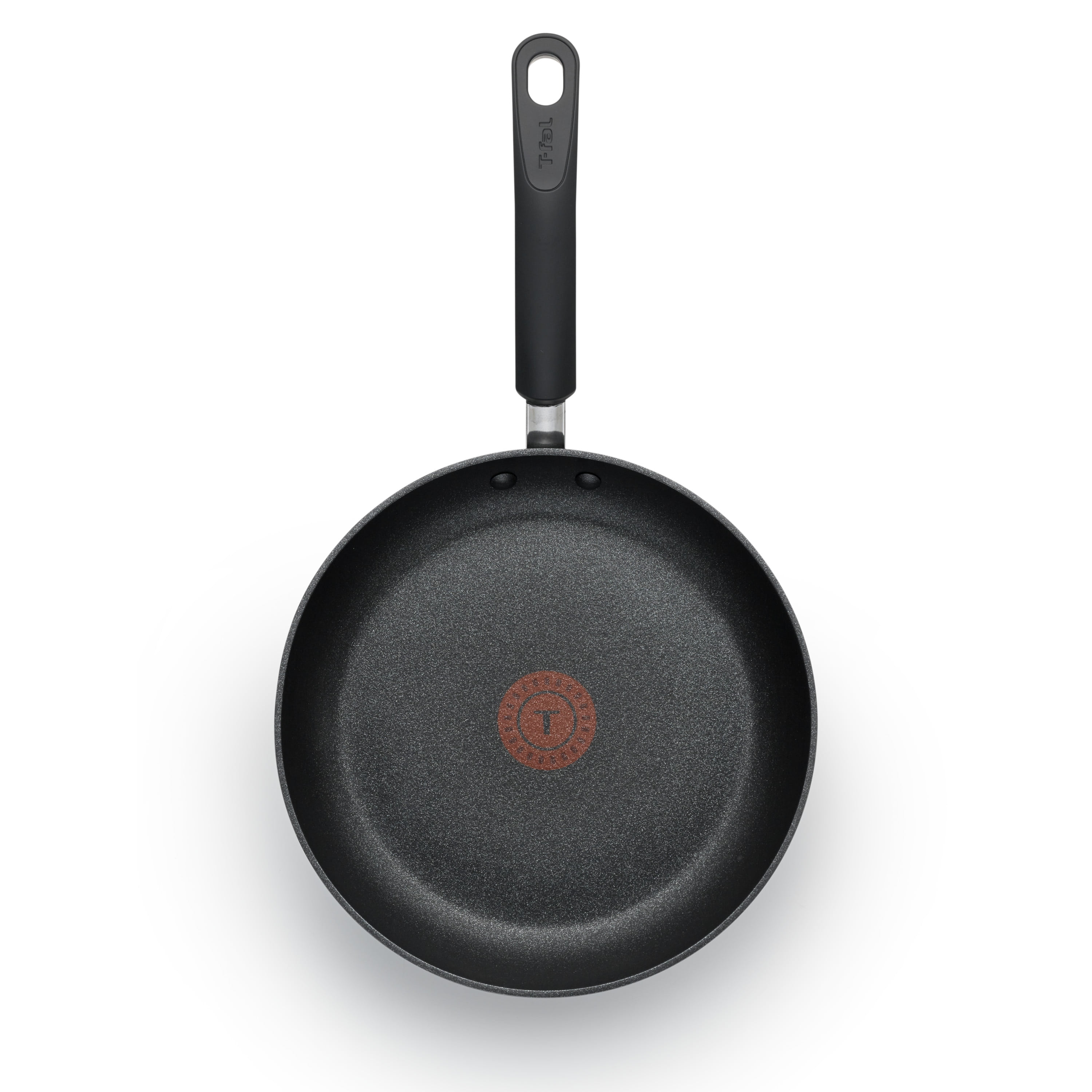 T-fal Initiatives Nonstick Fry Pan 10 .5 Inch Oven Safe 350F Pots and Pans,  Dishwasher Safe Black